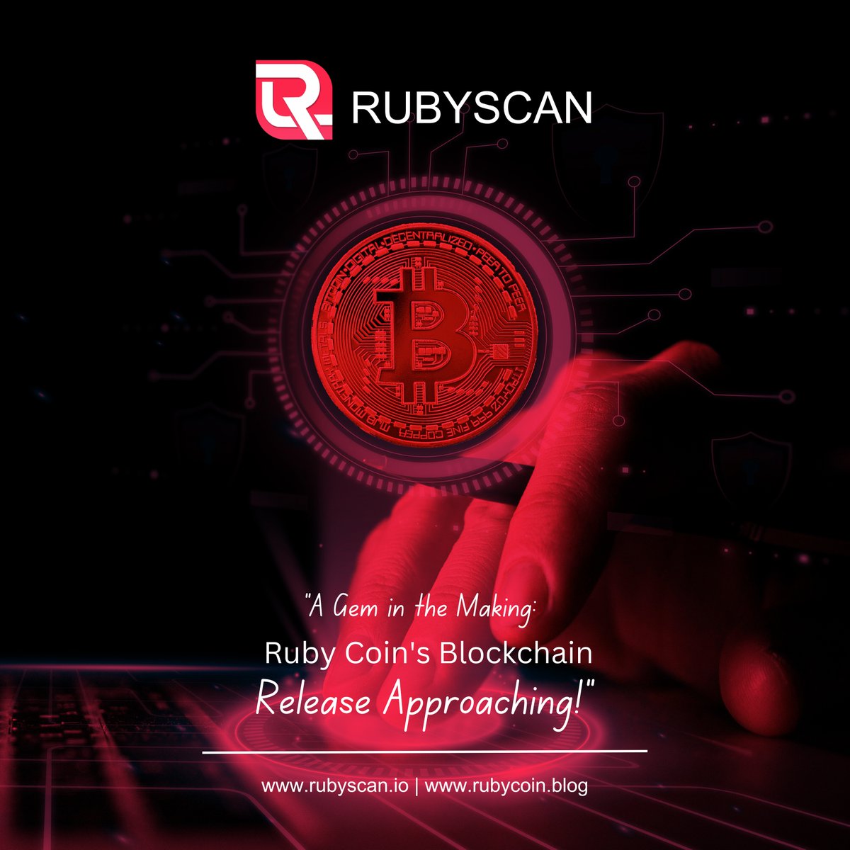 rubyblockchain's tweet image. A Gem in the Making:Ruby Coin's Blockchain Release Approaching!
.
Website - rubycoin.blog/introducing-th…
.
#RubyScanRevolution #rubyscan #rubyblockchain #RubyBlockchainMagic #RubyScanEra #BlockchainRubyRadiance #BlockchainRuby #RubyScanFuture #NextGenRubyBlockchain