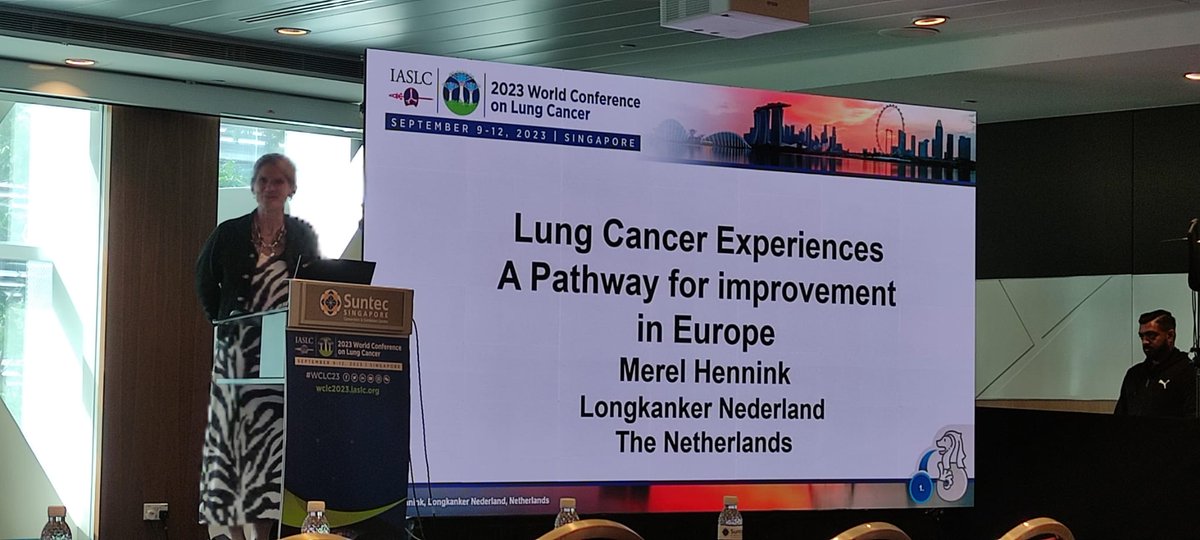 Merel was in Singapore.