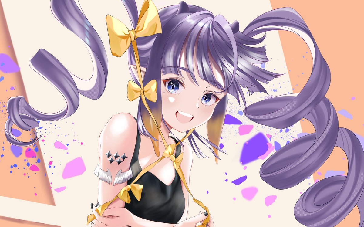 TsukiDC's tweet photo. Curly hairstyle for Ina☀️

#いなート #inART #hololive #vtuber https://t.co/2Wunj0iz9D