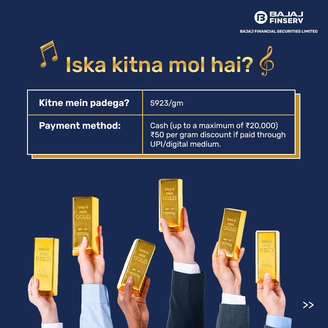 One can also trade these bonds, use them as collateral, or keep them in a dematerialized form till the tenor expiration date.(1/2)

#SovereignGoldBonds #BajajSecurities #BFSL #bonds #goldbonds #sharemarket #financialinvestments