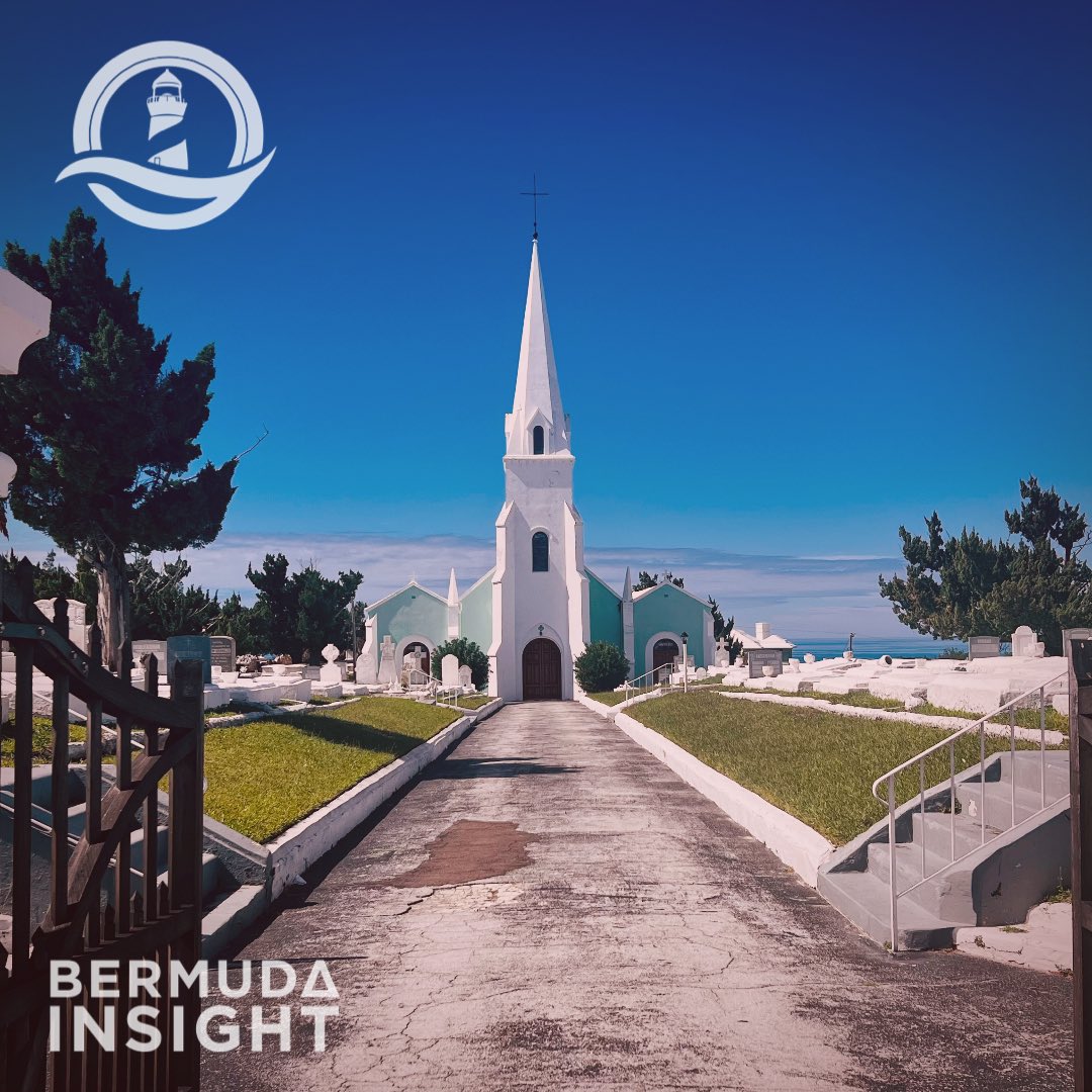 The #ParishChurch of St James’ in Sandys #Bermuda #GoToBermuda #LostYetFound #BlueSkies #BDAinsight #GBZinsight
