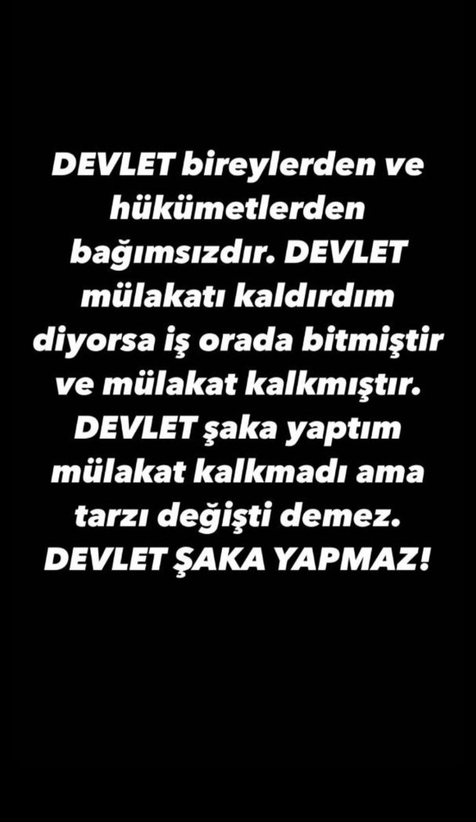 #mulakatahayir 
#YusufTekin