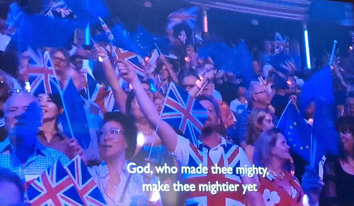davesumnersmith's tweet photo. Extraordinary, isn't it? 
The UK economy is struggling. 
Its schools &amp; public buildings are collapsing.
Its health service is overwhelmed. 
Tax rates are the highest in 70 years &amp; strikes are widespread.

Yet media attention is focused on what flags are waved at a concert... https://t.co/9PUModvqTV