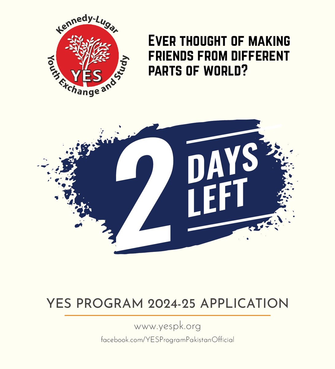 iEARNPAK's tweet photo. Almost There! 2 days to go till the Application for YES 2024-25 will be open. Kindly share the word among your friends and family and encourage them to apply. For more information, please follow our Facebook page or visit https://t.co/DYuV4zjHxU. https://t.co/gyL6ZPPSCE