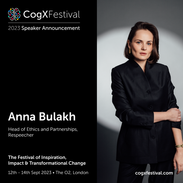 Join us today between 10:25 and 10:50 for an eye-opening panel discussion at <a href="/CogX_Festival/">CogX Festival</a> on “The weaponisation of generative AI” with Nina Schick, Anna Bulakh, and Henry Ajder.

For more information, visit: hubs.li/Q021W0r20

#Technology #Innovation #CogXFestival
