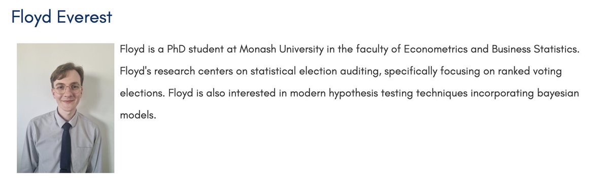 SSAVicTas's tweet photo. Want to see what a career in statistics looks like? Come to our Early Career and Student Statistician Showcase and hear about the career paths of 4 talented young statisticians and data scientists!
📅 Tues 19 Sep, 6pm
📍 Melbourne CBD or online
🔗 https://t.co/JGBUPmY6P2 https://t.co/gRd06kn39Y