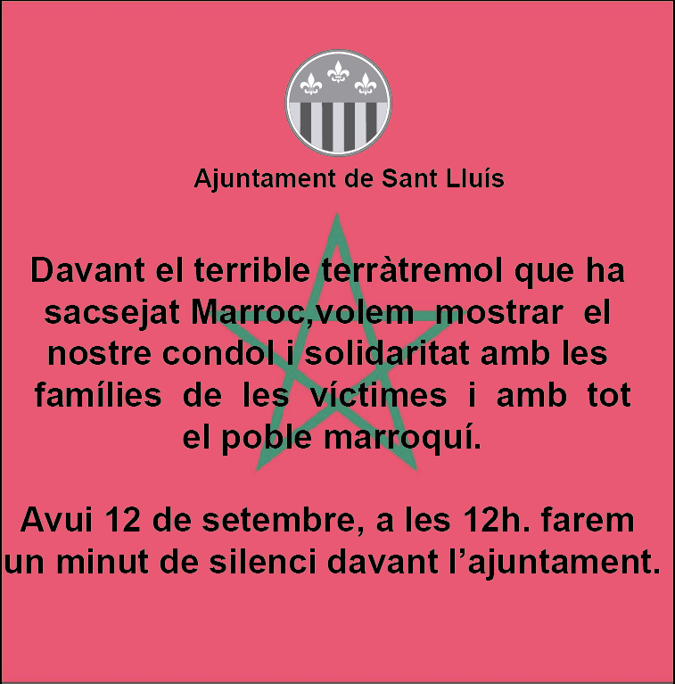 Aj. Sant Lluís (@ajsantlluis) on Twitter photo 