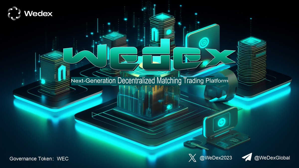 WeDex2023's tweet photo. 🌐 Embark on a new era of financial innovation with WeDex. Secure, transparent, and user-centric – our platform paves the way for a brighter financial future. 💡💰 #WeDex #FinancialInnovation https://t.co/OfplGI29aV