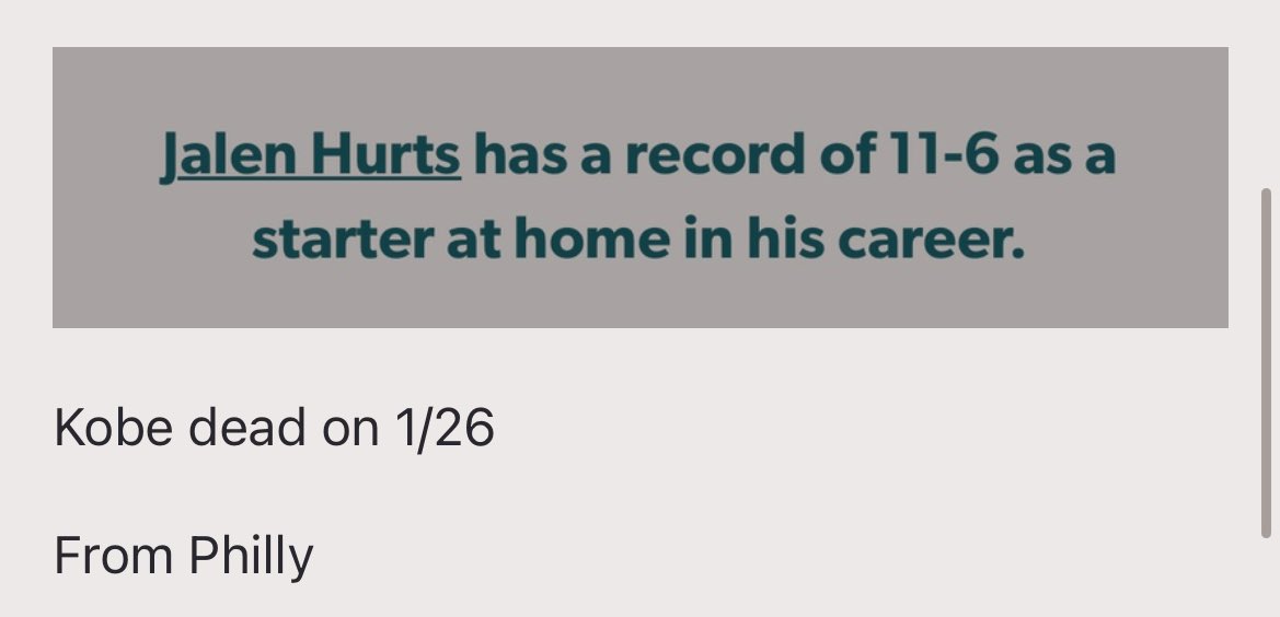 HitaLickPicks's tweet image. Kobe Bryant was born in Philadelphia. 

Dead on 1/26 

#Scriptisin