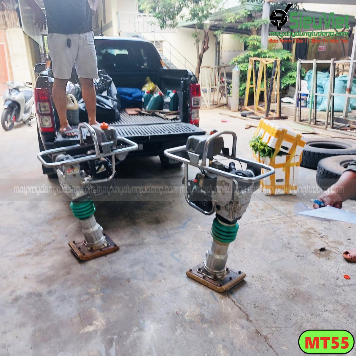 mayxaydungtudo1's tweet photo. 🌺🌺 Máy Đầm Cóc | 57Kg | ĐC Mikasa MT55 Nhật Bản | Động cơ xăng - Bàn giao tại Biên Hòa, Đồng Nai
- Xem thêm về máy tại: https://t.co/JZa6rVs8Bq
#mayxaydungtudongsieuviet #maydamcoc57Kg #maydamcocMT55 #maydamcocMikasaNhatBan #MT55 https://t.co/monnTY7vT4