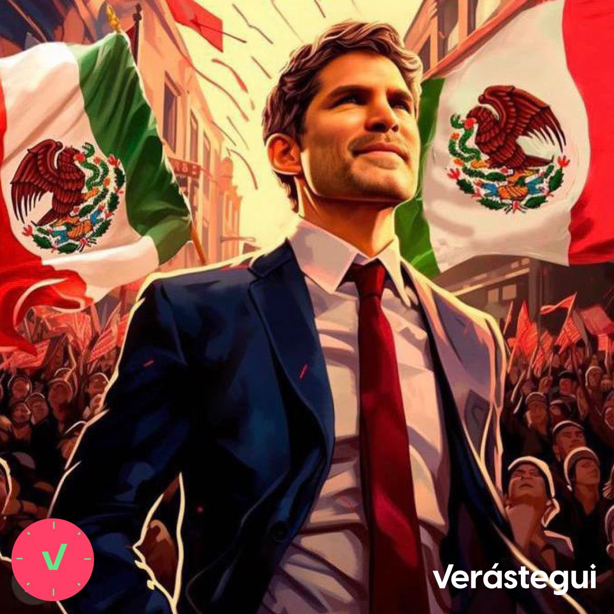 ¿Están de acuerdo que Eduardo Verastegui sería un estupendo Presidente de México? SÍ: ❤️ NO: 🔁
