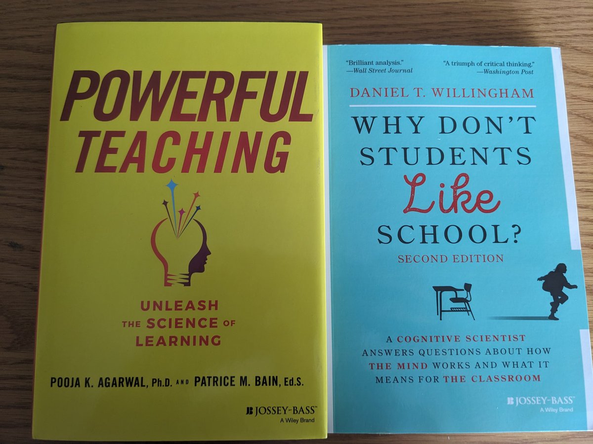 Excited to get started with my deep dive into retrieval practice. 🤓🎉