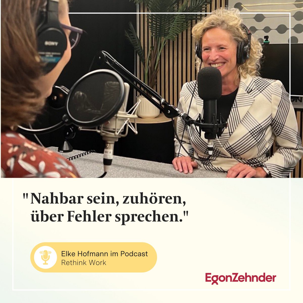 In der aktuellen Folge des <a href="/handelsblatt/">Handelsblatt</a> Rethink Work #Podcast spricht Elke Hofmann mit Kirsten Ludowig über Nahbarkeit, ihre eigene Geschichte, wie sich Führungsverantwortung verändert und die wachsende Bedeutung von Kultur.

⏯️ Zur Folge: ego.nz/44Qlu6K

#Leadership