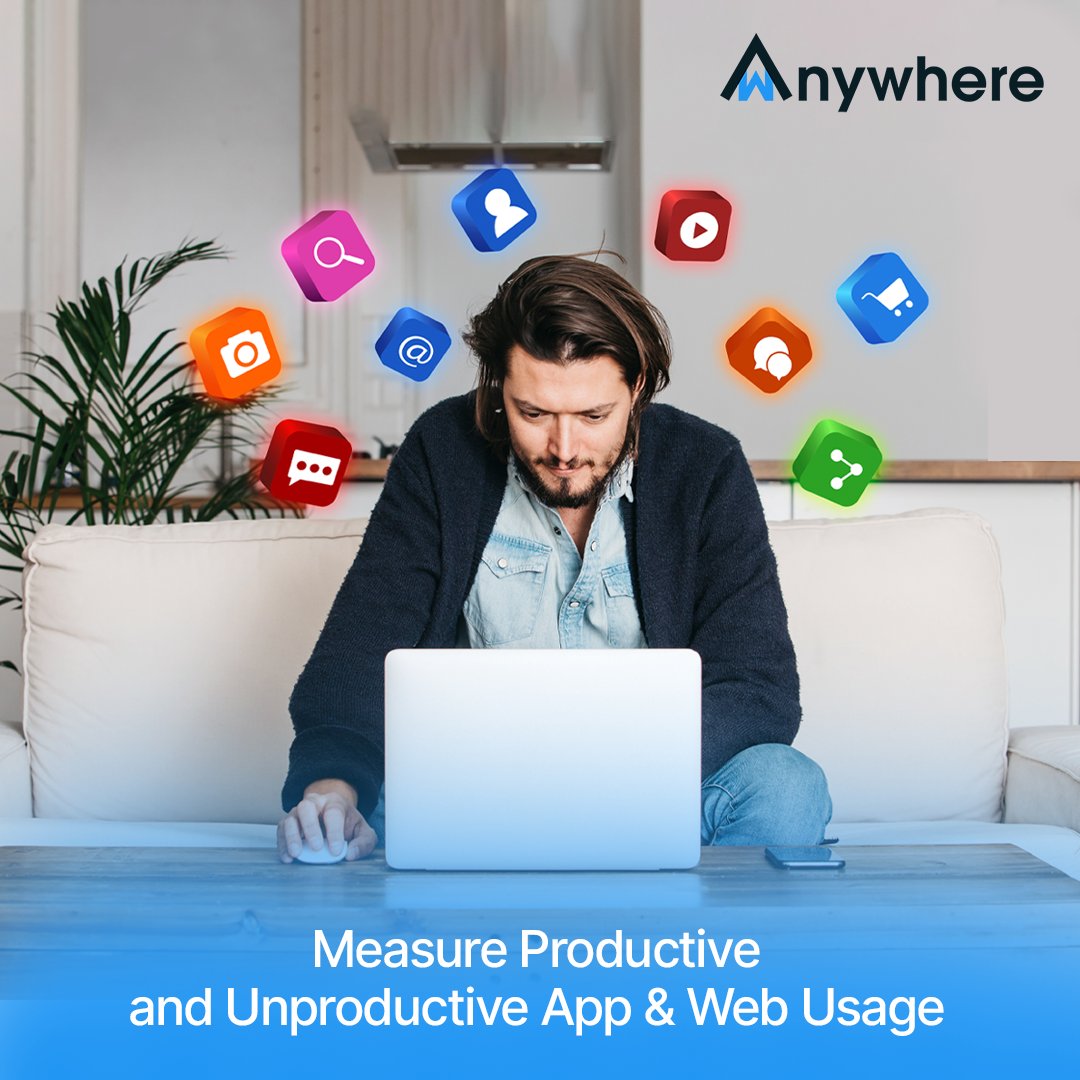 wAnywhereApp's tweet image. Track how your #remoteteams #spendtime. Measure what #Apps &amp;amp; #Websites help them perform productively or distract them from doing focused work. Try App &amp;amp; Web usage from wAnywhere #employeemonitoringsoftware to know your teams’ #productive &amp;amp; #unproductivehours.