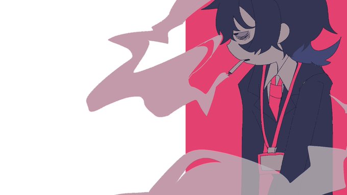 「black jacket cigarette」 illustration images(Latest)｜5pages