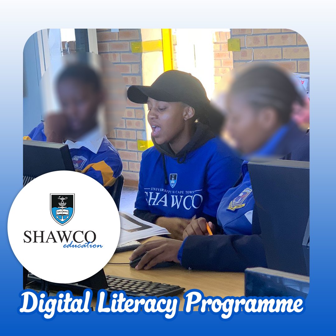shawco_edu's tweet photo. 🌐 Empower through SHAWCO Education: Digital Literacy 📚💻

Unlocking potential with tech skills! Bridging the digital divide and creating a brighter, inclusive future. 🚀🌍 #SHAWCOEducation #DigitalLiteracy #EmpoweringLearners https://t.co/rT4aL1sfHp