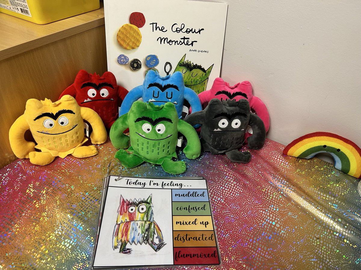Our new colour monsters have arrived. How are you feeling today? 🌈

#rpamhm #thriveatryecroft #MentalHealthMatters #MentalHealthAwareness #Emotions