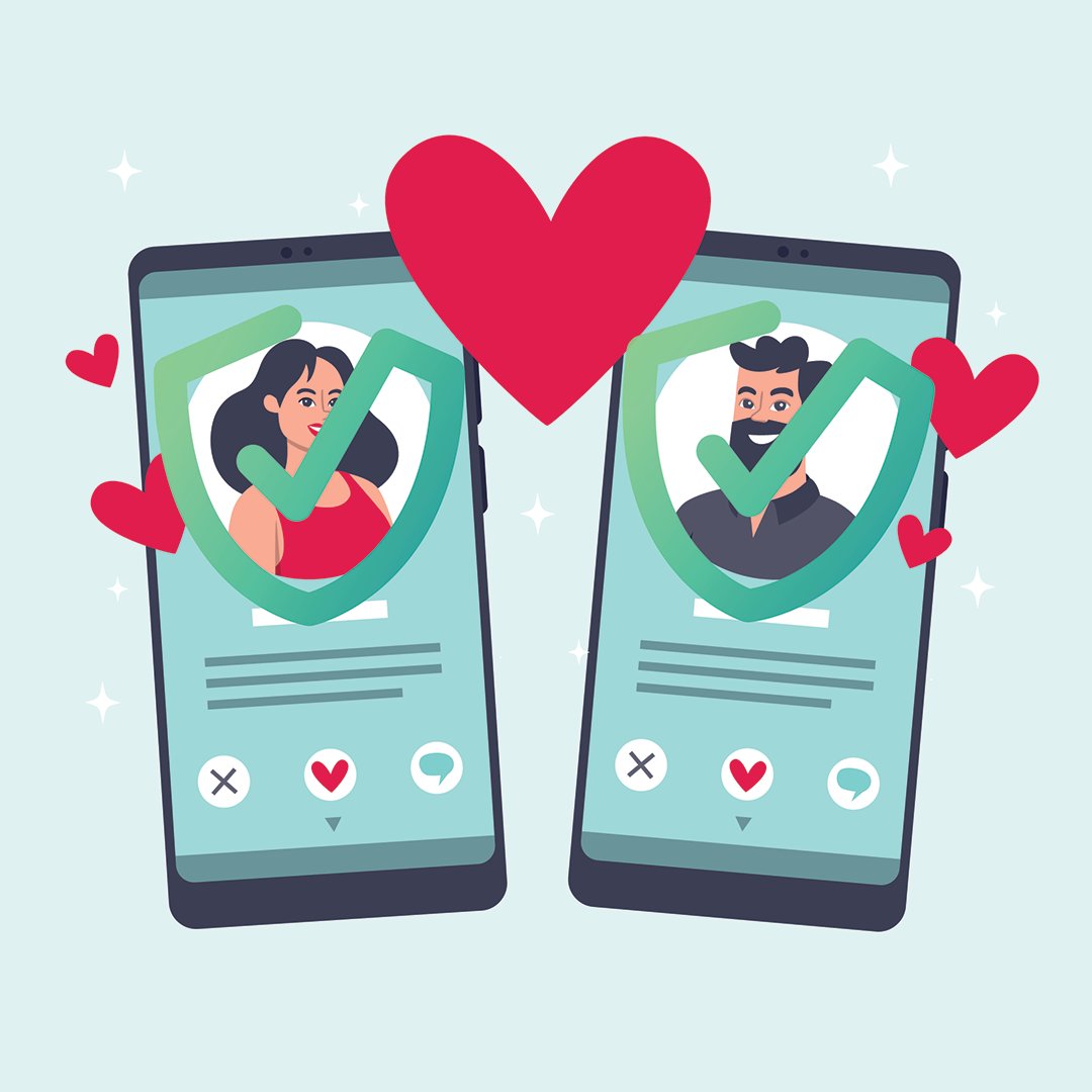 PresentID_Co's tweet photo. 👩🏻‍❤️‍👨🏻#Dating apps can expose users to fraud, identity theft, catfishing and harassment. Identity verification uses advanced technology to check that users are real and present. This makes dating apps safer and more trustworthy. #onlineverification #facebiometrics #presentid https://t.co/ES1bcQWX19