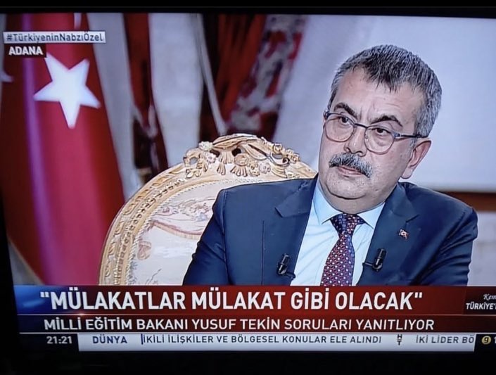 Sayın Cumhurbaşkanım, umarım sesimizi duyarsınız. Mülakat söz verildiği üzere kaldırılmalı. <a href="/RTErdogan/">Recep Tayyip Erdoğan</a> #mülakatahayır