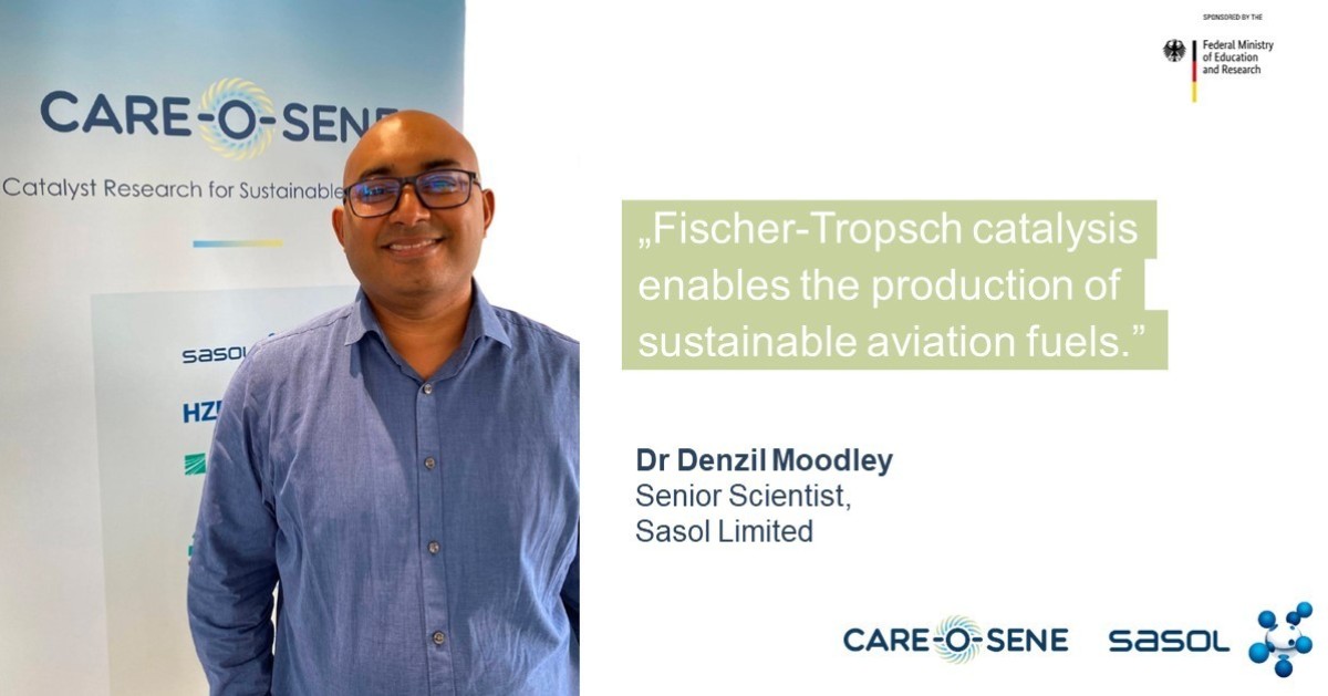SasolSA's tweet image. Our colleague &amp;amp; partners at HZB &amp;amp; KIT presented the German-South African research project #CAREOSENE at the Syngas Convention 'Fuels &amp;amp; chemicals from synthesis gas: state of the art 4'. care-o-sene.com/en/ #SustainableAviationFuel #SAF #HZB #KIT #IKTS #INERATEC #UCT