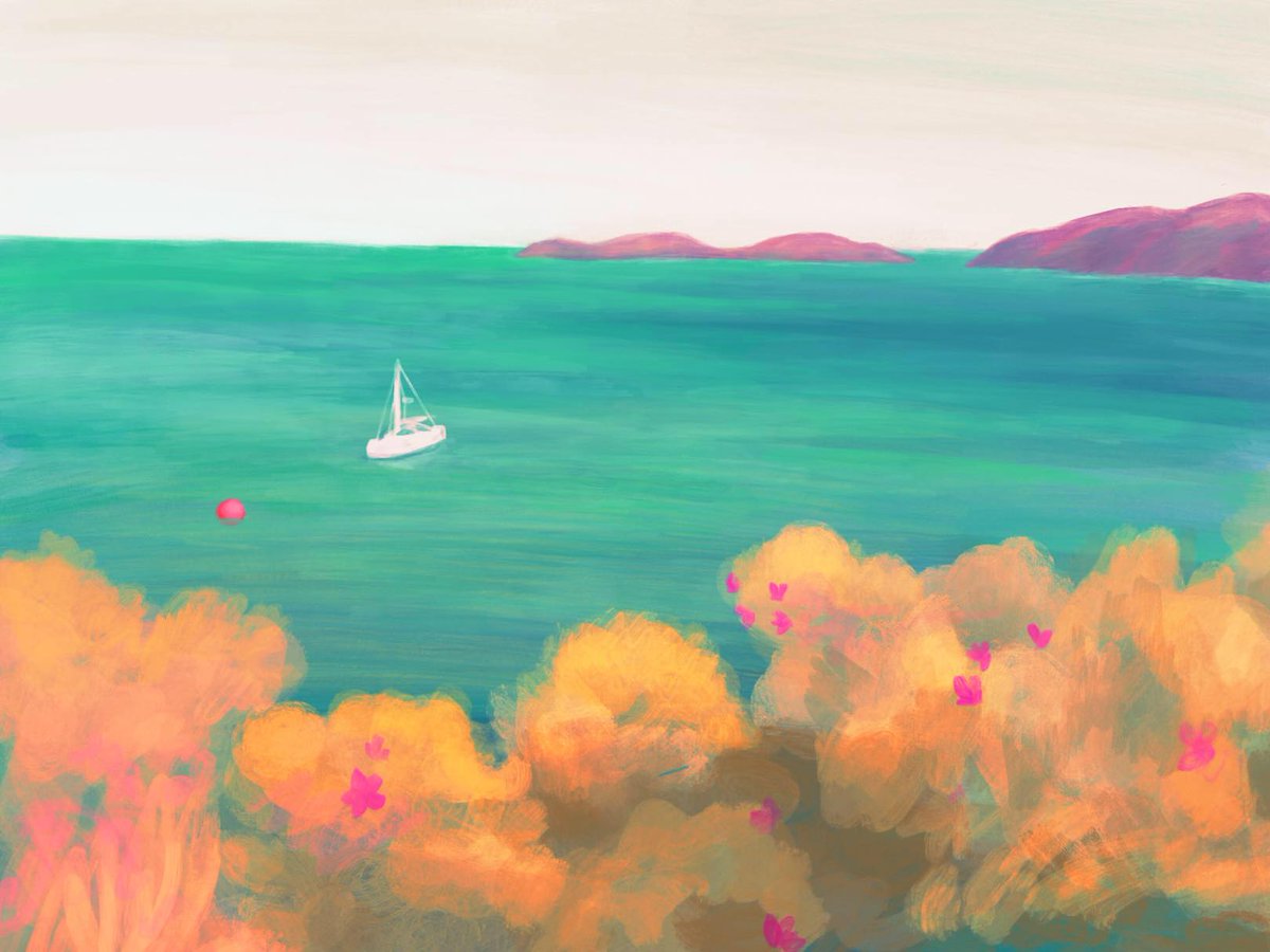 On holidays in Greece 🌅🌺💙