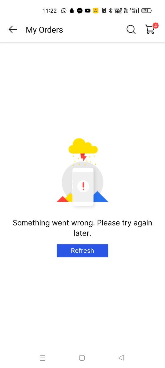 manunabeel46's tweet photo. Is #flipkart My orders section working for all?
Not working for me for the past 3 hours
@flipkartsupport @Flipkart https://t.co/eRndNAQGwH