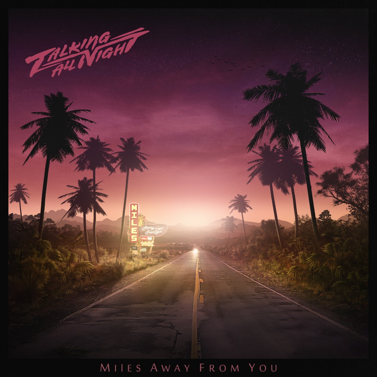 Talking All Night - "Miles Away From You" OUT NOW!

Listen: band.link/milesaway

It's a journey through stories and emotions that immerse the listener in a romantic, sometimes sad, but invariably warm atmosphere of nostalgia and hope for happiness.

#synthpop #indiepop #indie