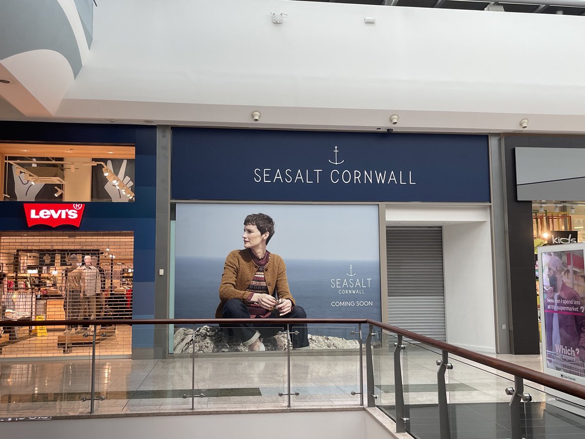 Welcome to ⁦<a href="/drakecircusplym/">drake circus</a>⁩ ⁦<a href="/seasaltclothing/">Seasalt Cornwall</a>⁩ a great addition to the lineup!