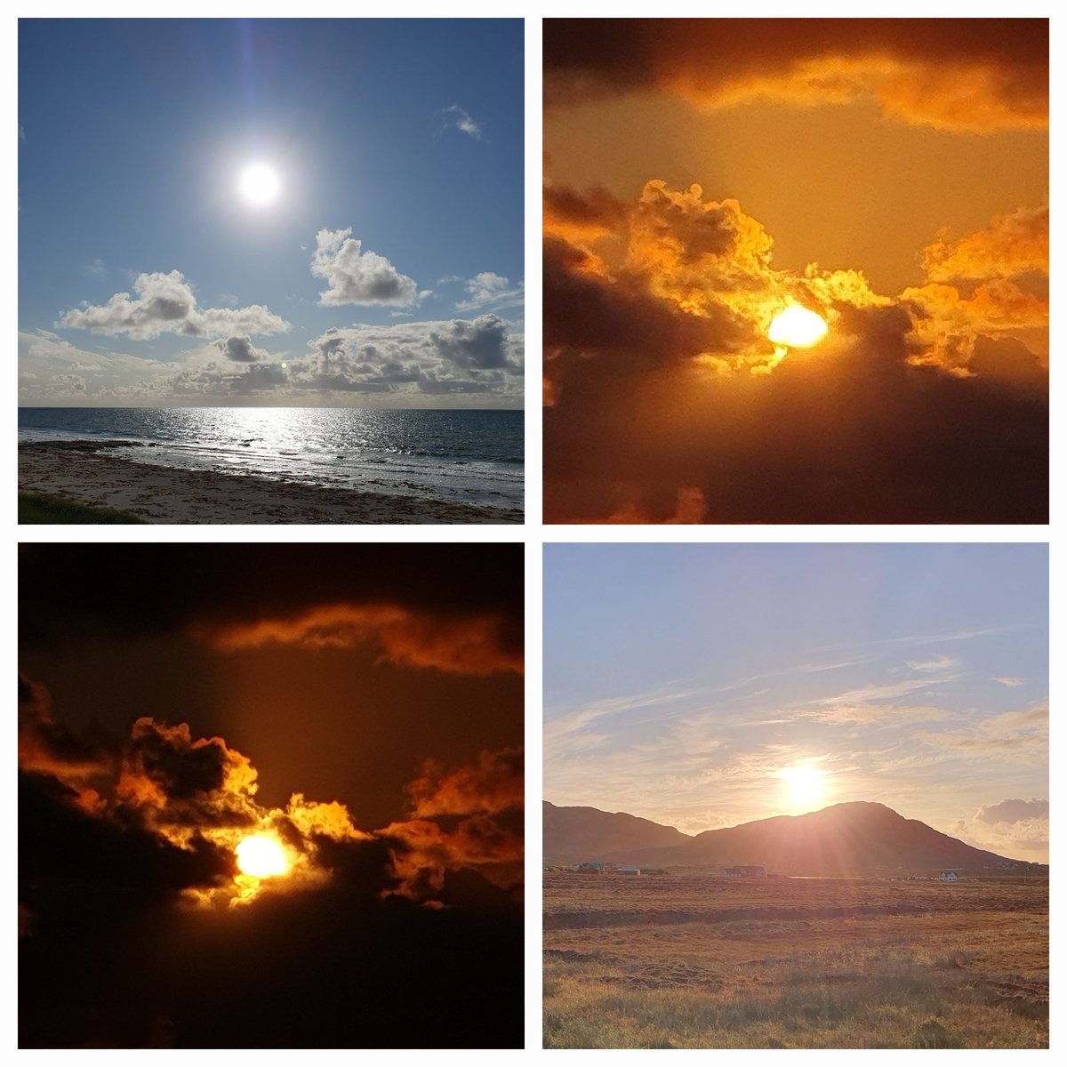 Twelve hours of South Uist skies 💚