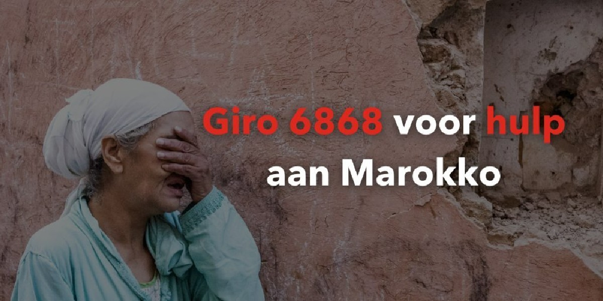 De aardbeving in Marokko heeft voor veel slachtoffers en enorme schade gezorgd. Veel mensen die bij of voor ons werken maken zich zorgen om familie en vrienden. We leven mee met alle slachtoffers. PostNL doneert 50.000 euro aan het Rode Kruis/Rode Halve Maan voor hulp.