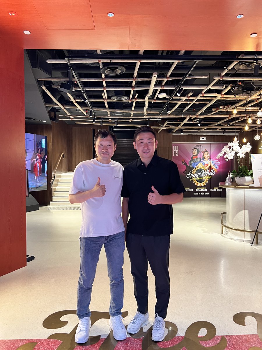 📢The executives of Pomerium and HAVAH, participating in the largest blockchain event, TOKEN 2049, met to strengthen their mutual cooperation.

#Token2049 #TOKEN2049Week <a href="/HAVAHofficial/">HAVAH</a> #NFT #Blockchain #Web3