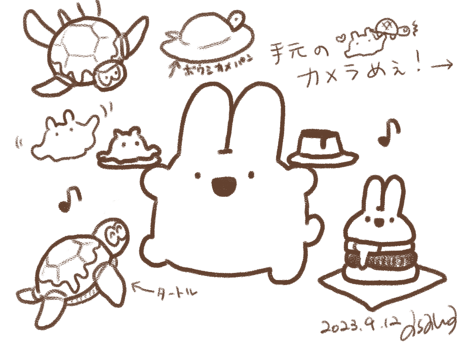 USBカメラ買ったので手元を映しながらお絵描き配信してたんですが、右上の字が「手元のカメうめぇ!」に見えるというコメントからカオス化していった
https://t.co/PwpUA5lVUj