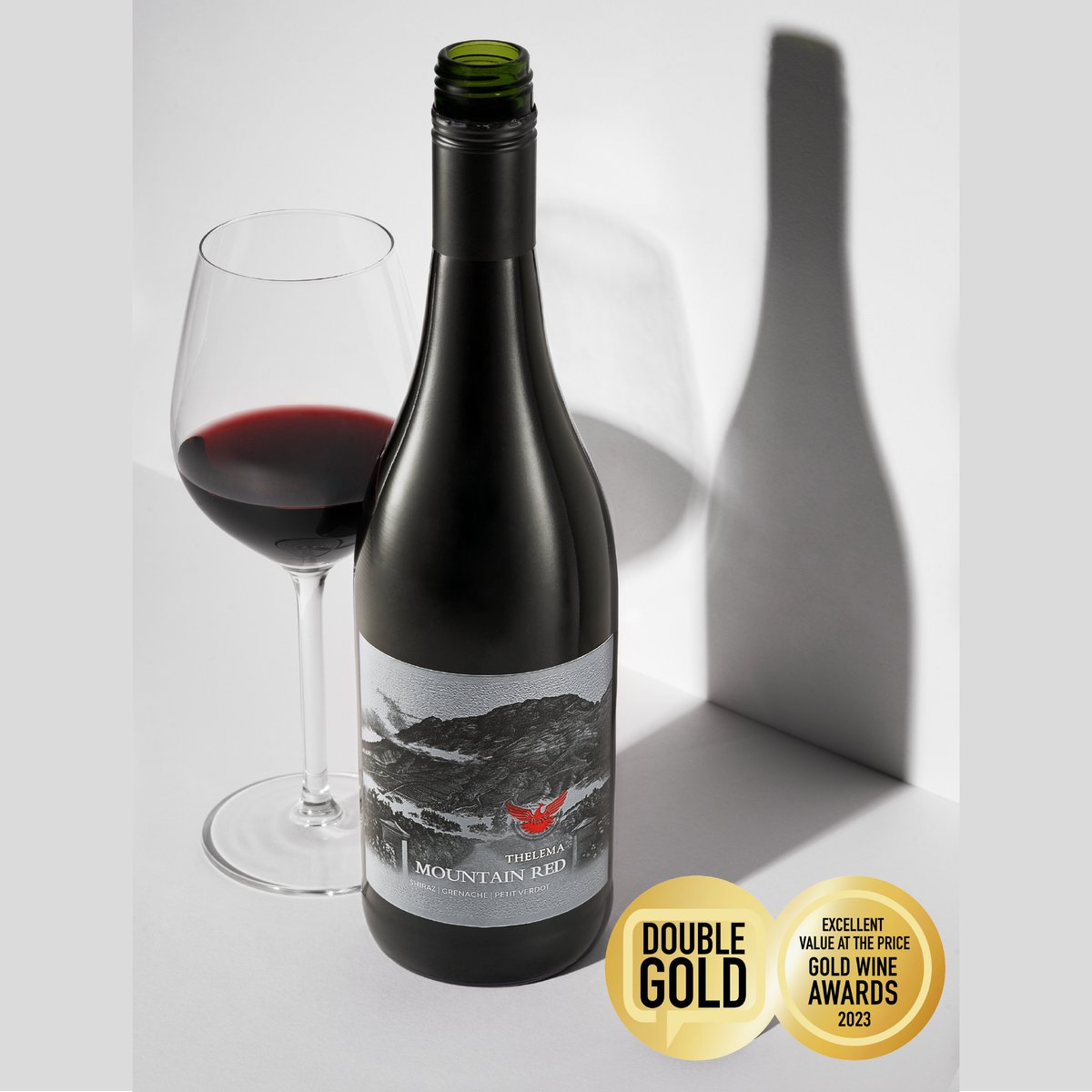 Thelema Mountain Red 2020 received Double Gold at Gold Wine Awards 2023. Excellent Value at the price!