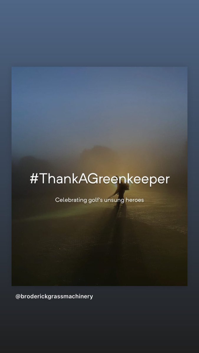 We see all Greenkeepers time, dedication and love for their environment makes every course what it is. Today and Every day.
Thank you!
#ThankAGreenkeeperDay