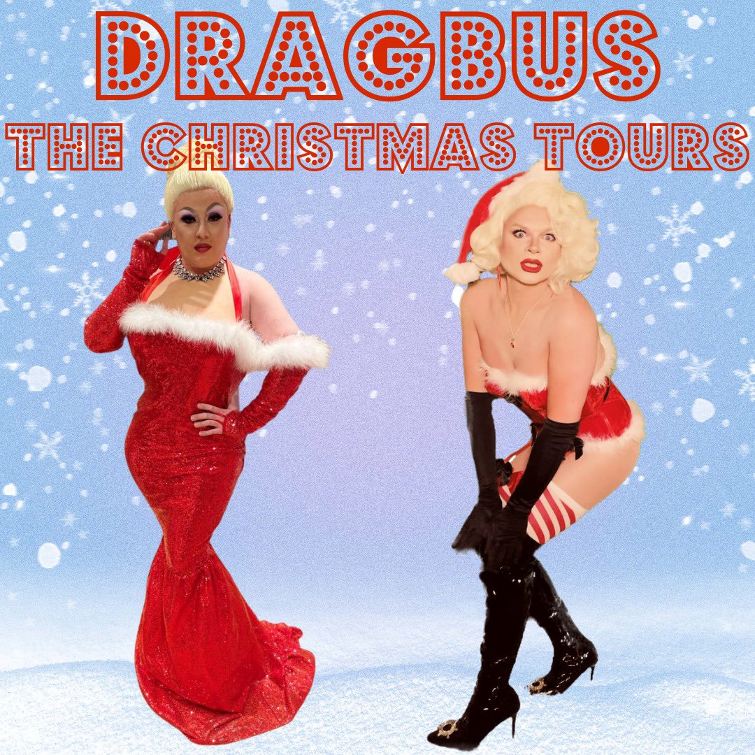 Looking for a unique festive experience? Jump onboard DragBus for a ‘Camp As Christmas’ event…bring your friends and kick your celebrations off in style 🎄🎅🏻
dragbus.co.uk/christmas

#christmasbrighton #whatsonbrighton #brighton #brightongayscene #brightonandhove #brightonlife