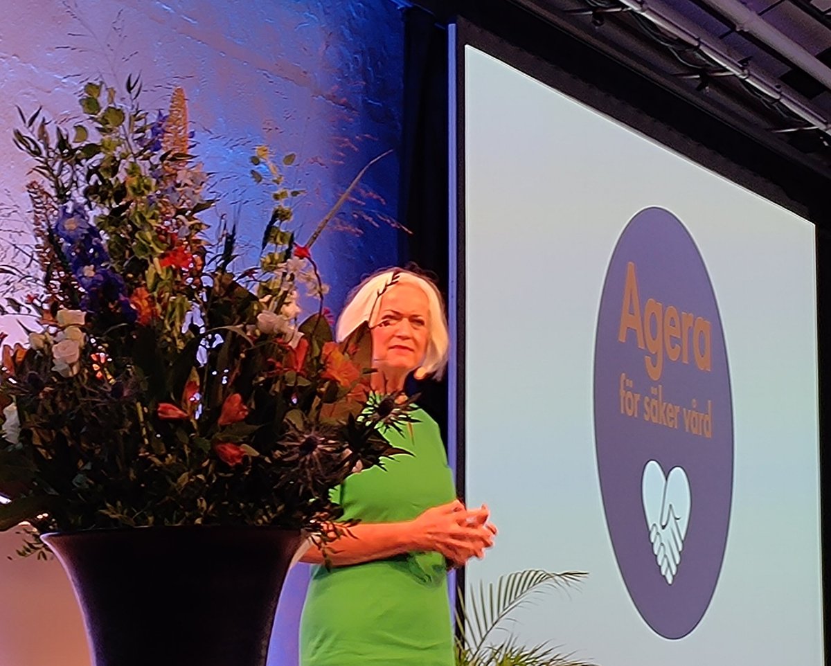 På <a href="/socialstyrelsen/">Socialstyrelsen</a> s Nationella patientsäkerhetsdag inleder sjukvårdsminister <a href="/AckoAnkarberg/">Acko Ankarberg J</a> med att erinra om att det är för patienten vi jobbar - inte verksamheten eller budgeten. Vården måste vara säker!
#sjvpol #patsäk #patentsafety