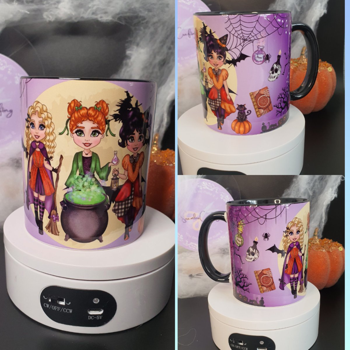 Happy Tuesday 

🎃 Get into the Halloween spirit with our personalized witch sisters design! 🧙‍♀️🧙‍♀️  

#shopindie  #htlmp #giftshop #gift  #MHHSBD #handmade #htlmp #UKMakers #craftbizparty #supportsmallbusiness #halloweengift #witchsisters #fyp #witchbrew