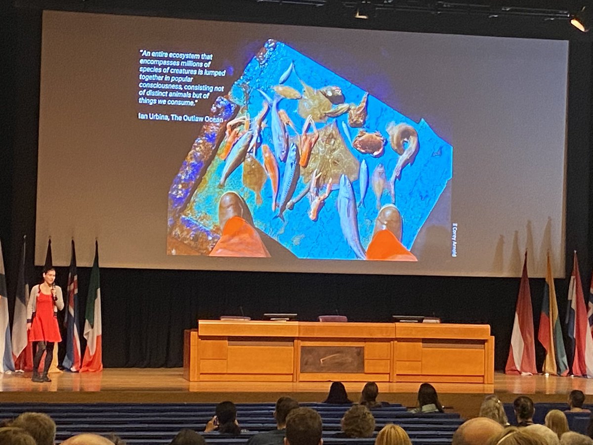 Marine Cusa @oceana kicks off #ICESASC23 day 2: new horizons in #SeafoodTraceability. Universal qPCR & sequencing molecular tools are key deterrants for mislabelling & vital to underpin sustainable fishing practices as “we are fishing deeper, further & smaller than ever before.”