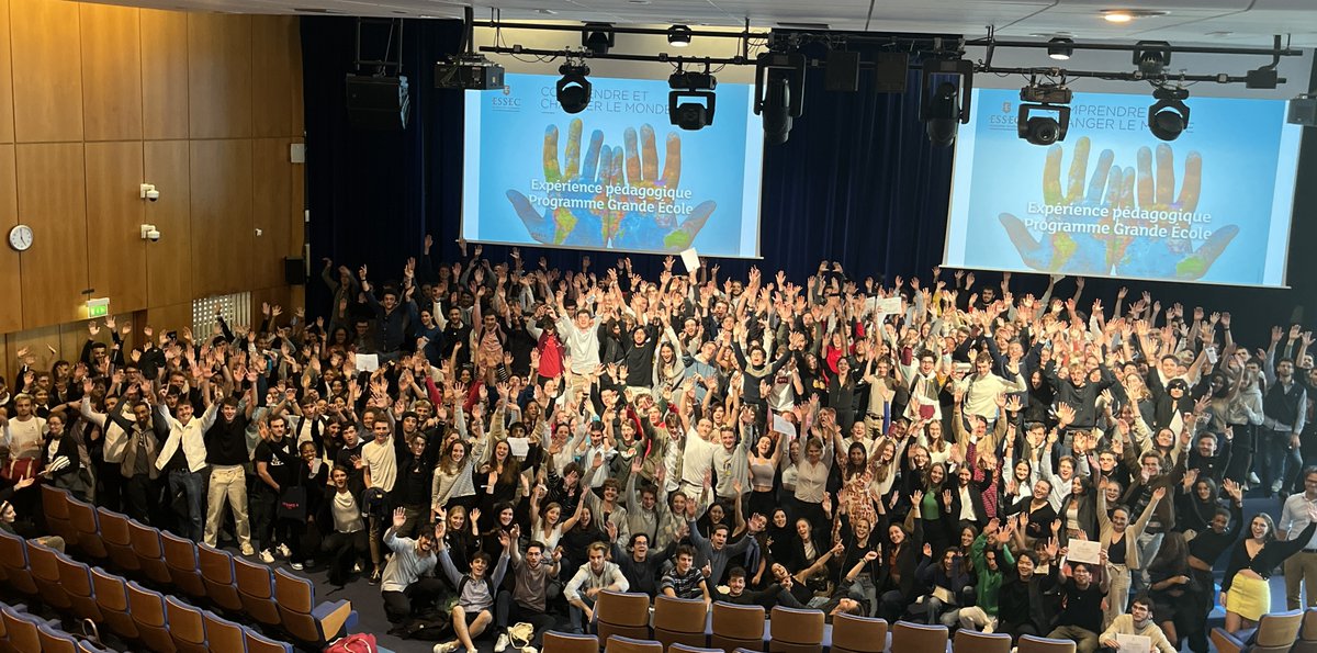 Séminaire #ComprendreEtChangerLeMonde🌍à l'<a href="/ESSEC/">ESSEC Business School</a> du 11 au 21 septembre, les 424 étudiants Pré-Master de la Grande École se préparent à être des acteurs du changement. Ateliers, conférences et réflexion collective permettront de catalyser la transition vers un avenir meilleur !
