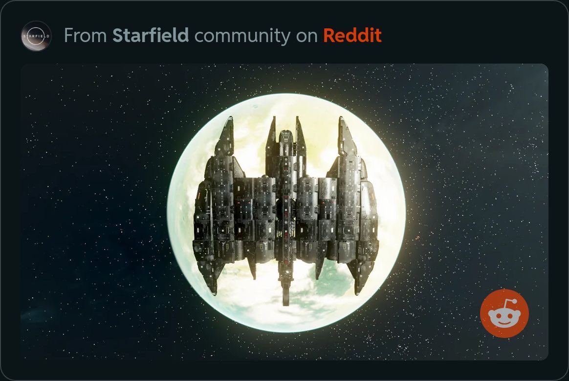 astaranx's tweet image. Starfield Player Builds Incredible Batman-Inspired Ship in the Game
➡️ gamerant.com/starfield-play…
#Starfield #Batman