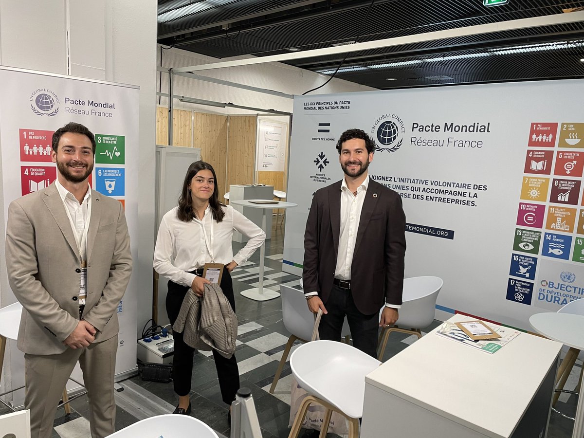 🌿 Le Pacte mondial de l'ONU - Réseau France participe à la 16e édition du Salon <a href="/PRODURABLE/">Salon PRODURABLE</a>, l’événement phare dans l’agenda du développement durable et de la #RSE en Europe.

Retrouvez-nous sur le stand 85 pour échanger sur les engagements et objectifs de l’organisation.