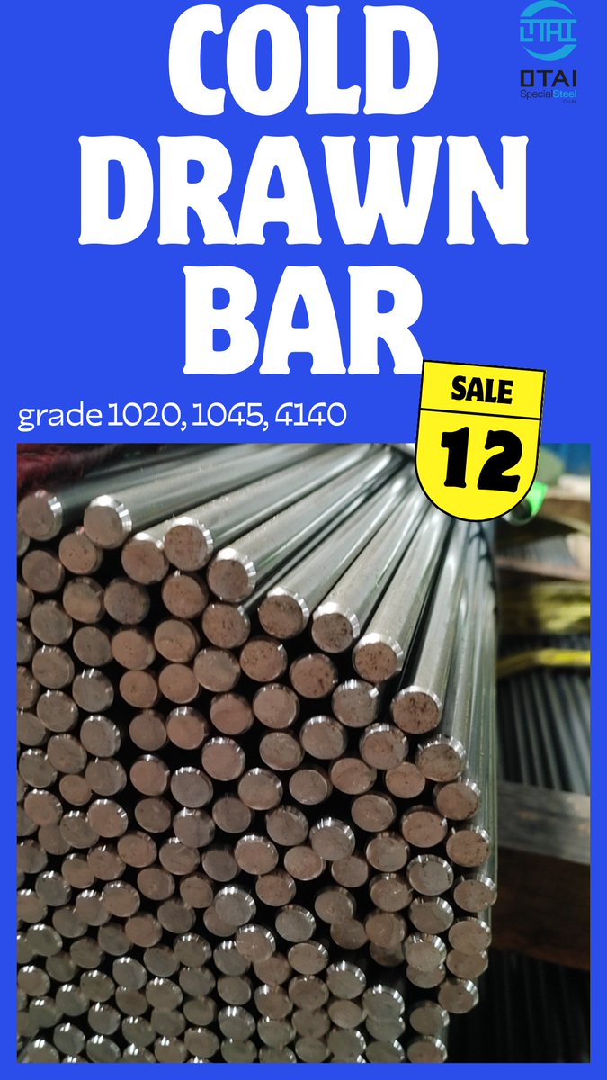 ijeremyhe's tweet image. 𝐂𝐨𝐥𝐝 𝐝𝐫𝐚𝐰𝐧 𝐫𝐨𝐮𝐧𝐝 𝐛𝐚𝐫 1020, 1045, 4140 steel grades. Beautiful and shining.
Drop me msg of inquiry.

#colddrawn #colddrawnroundbar #drawnround #colddrawnsteel #1020steel #1045steel #4140steel

astmsteel.com