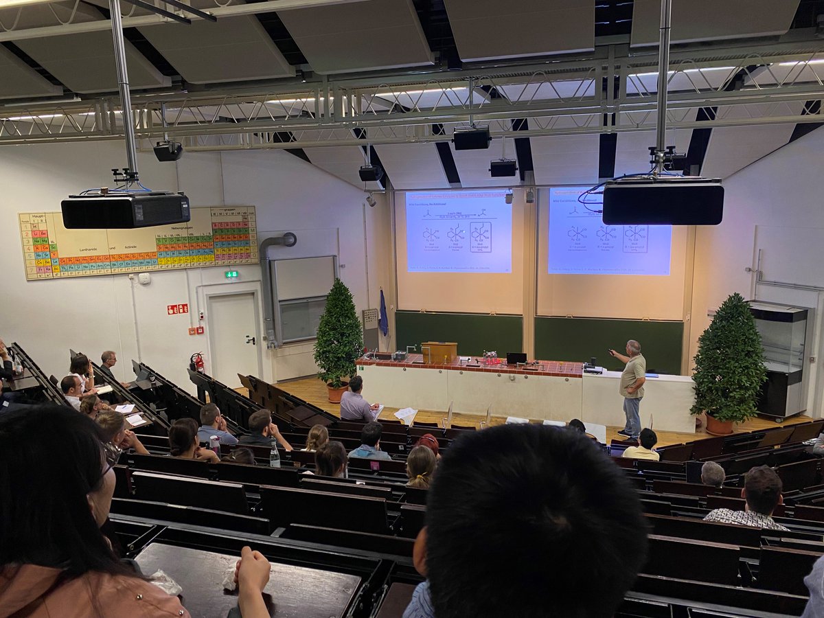 Day 2: Karl Kirchner speaks about 'Catalytic applications of iron and manganese alkyl complexes” at COC2. @unibt #Bayreuth #Katalyse #Catalysis #Sustainability #sustainable #Nachhaltigkeit