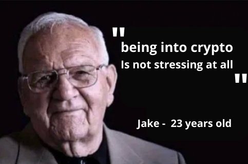 JAKE_ETHER's tweet photo. #GoodMorningTwitterWorld
If this isn't relatable are you even into crypto?
🔥Will do a giveaway of $25🔥
to a random person who do the following
Like, RT, Comment
Something with $tip @tipcoineth
#TipCoinEth #tipcoin #cryptocurrency #DeFi #AirdropCrypto #Airdrop #Giveaway https://t.co/o1suQSCqwK