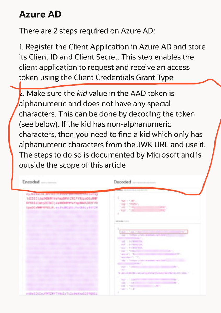 MS_EntraID's tweet photo. @merill @JefTek @azuread @wiele Is it possible to control KID value format ? Ex : Oracle needs it in Alpha numeric without special characters and suggested to use other KID value from JWK url. What if none of the KID are without special characters. Any recommendations ? https://t.co/6blO1XwE0q