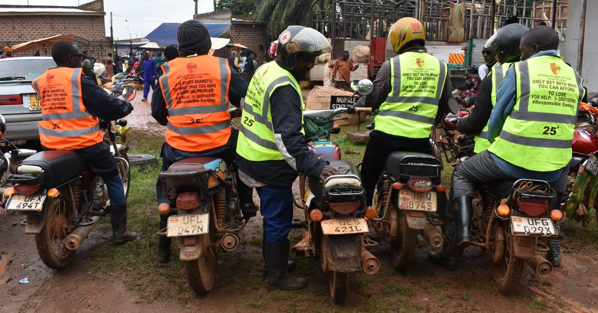 As part of the Responsible Gaming Engagement in Kakiri, Boda Boda riders were equipped with high-visibility reflector jackets for enhanced safety on the roads.
Remember, if you or someone you know is struggling with problem gambling call our toll-free helpline: 0800 100 090