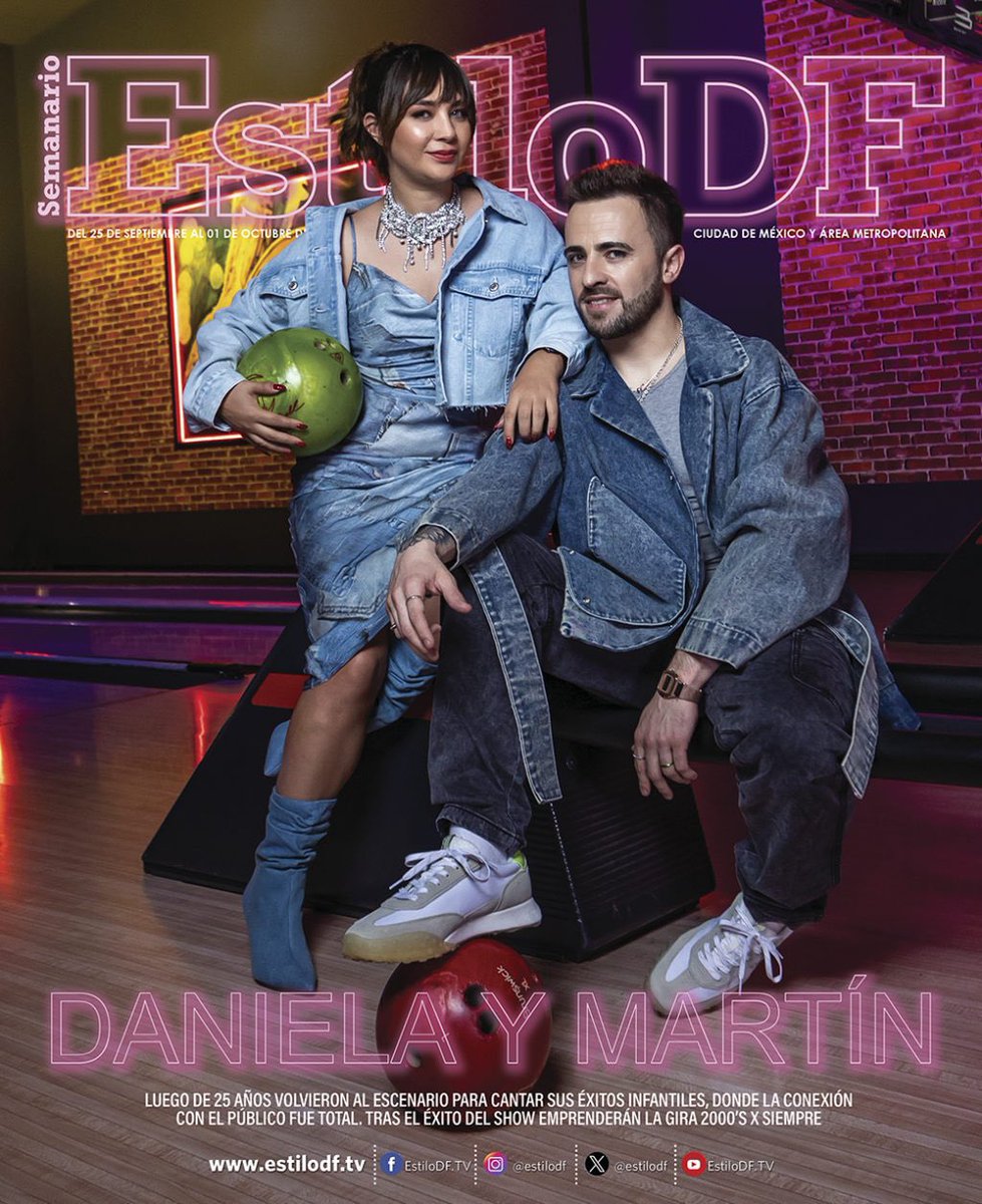 GeneracionTN's tweet photo. @DannyLujan y @RiccaSound los reyes de las telenovelas infantiles engalanan la portada de la revista @EstiloDF 👸🏼🤴🏻

Poseedores de un carisma y una química enorme, Danny y Martín vuelven a trabajar y compartir escenario juntos en el 2000's X Siempre . 🤩
Inspiración y 👇🏻 https://t.co/RO6fzPXWxj
