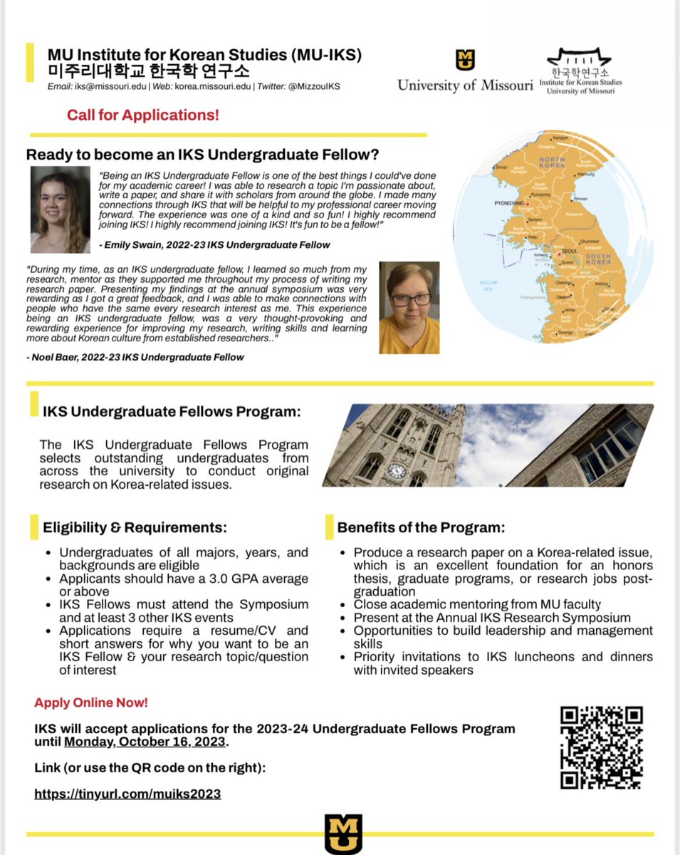 MU Institute for Korean Studies tweet media