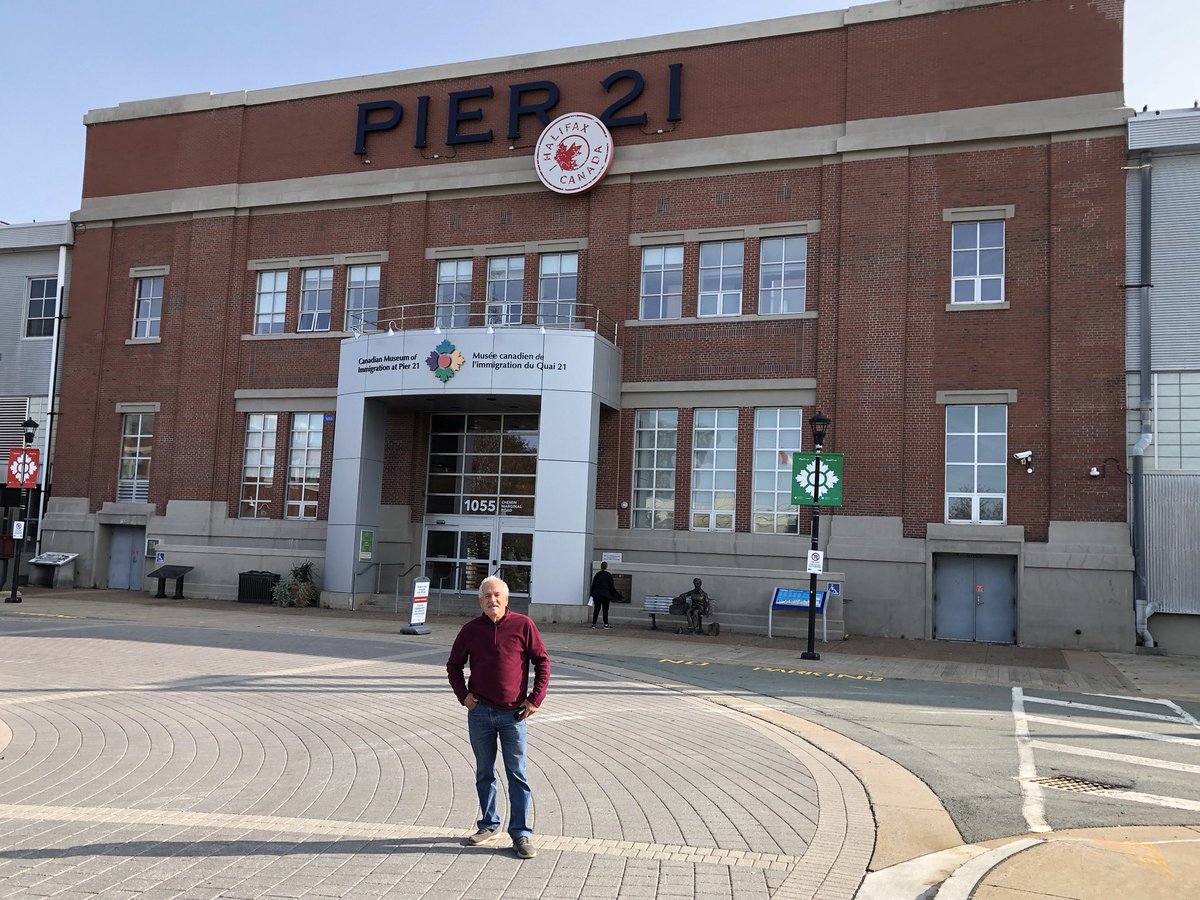 70 years ago my dad left his family to come to Canada to make life better for us.  He arrived in Pier 21, took the train to Montreal and began to make a home in a little village of Ste. Therese.  Today I sat in one of the benches he probably sat on upon his arrival.