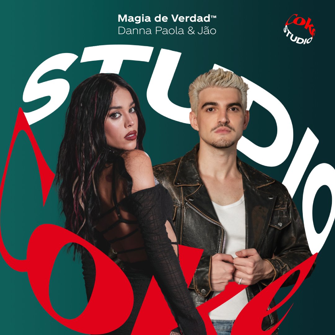 Sumérgete en el mundo de Magia de Verdad con la increíble colaboración entre Danna Paola &amp; Jão. 🎶💫 Mira su increíble interpretación en YouTube: cokeurl.com/TenemosQueHabl… 🎤✨ #CokeStudio #RealMagic #MagiaDeVerdad